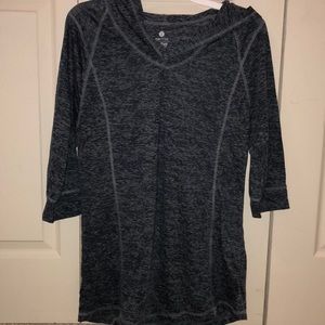 Cute, comfy, active hooded long sleeve